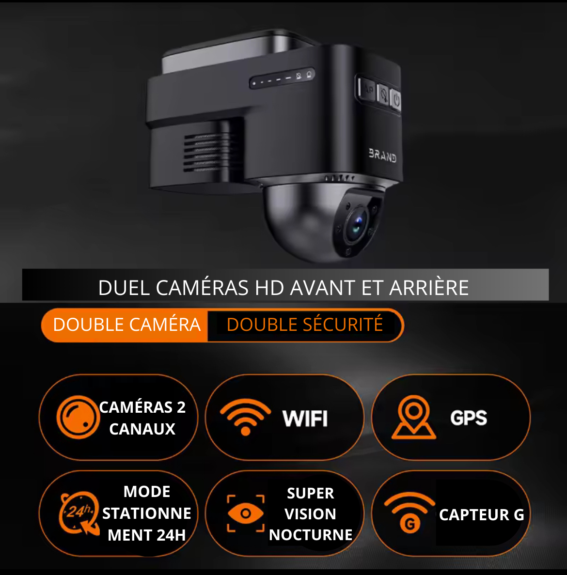 Caméra 4G avec détection de mouvement