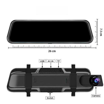 Dashcam rétroviseur